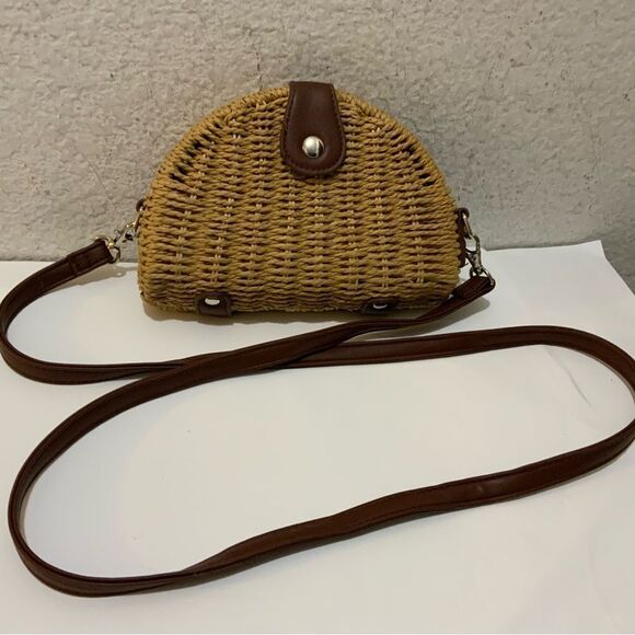 White House Black Market Basket Type Purse - Picture 7 of 12